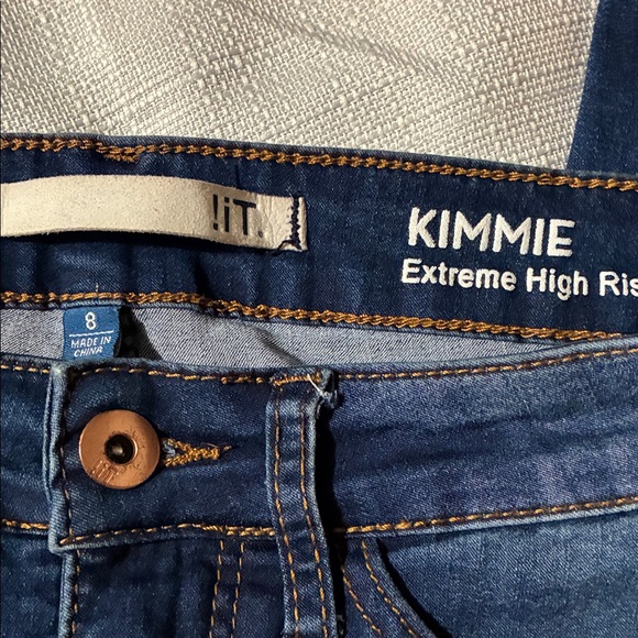 Dark Blue Women's Jeans - Picture 4 of 4